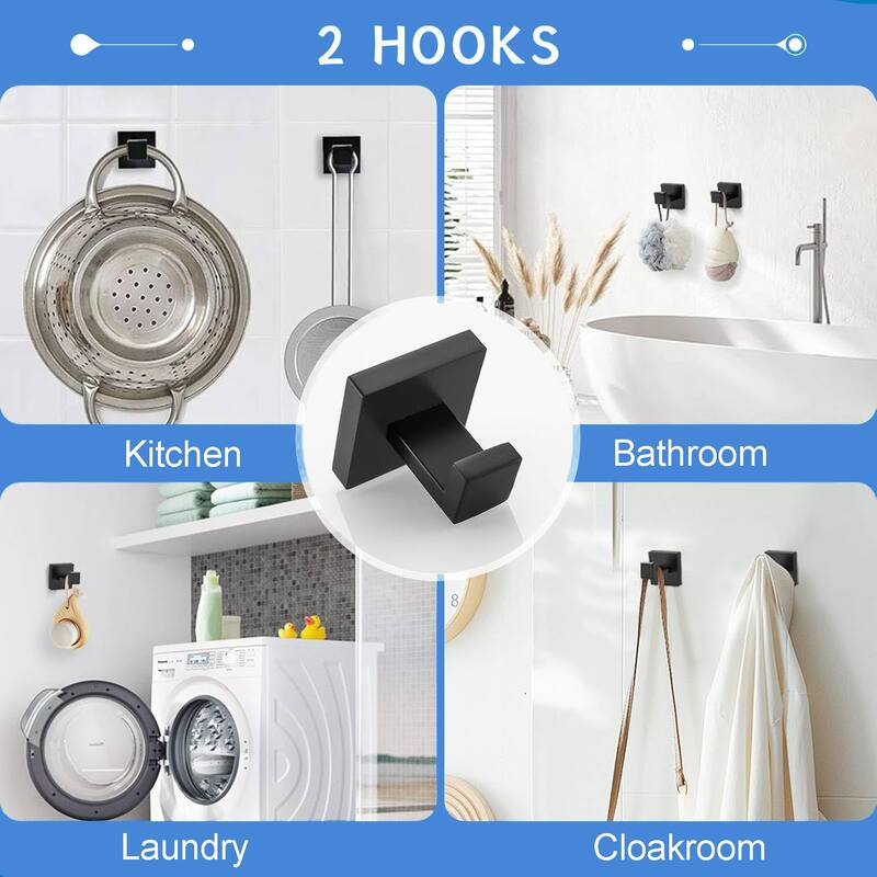 5-Piece Bathroom Hardware Set