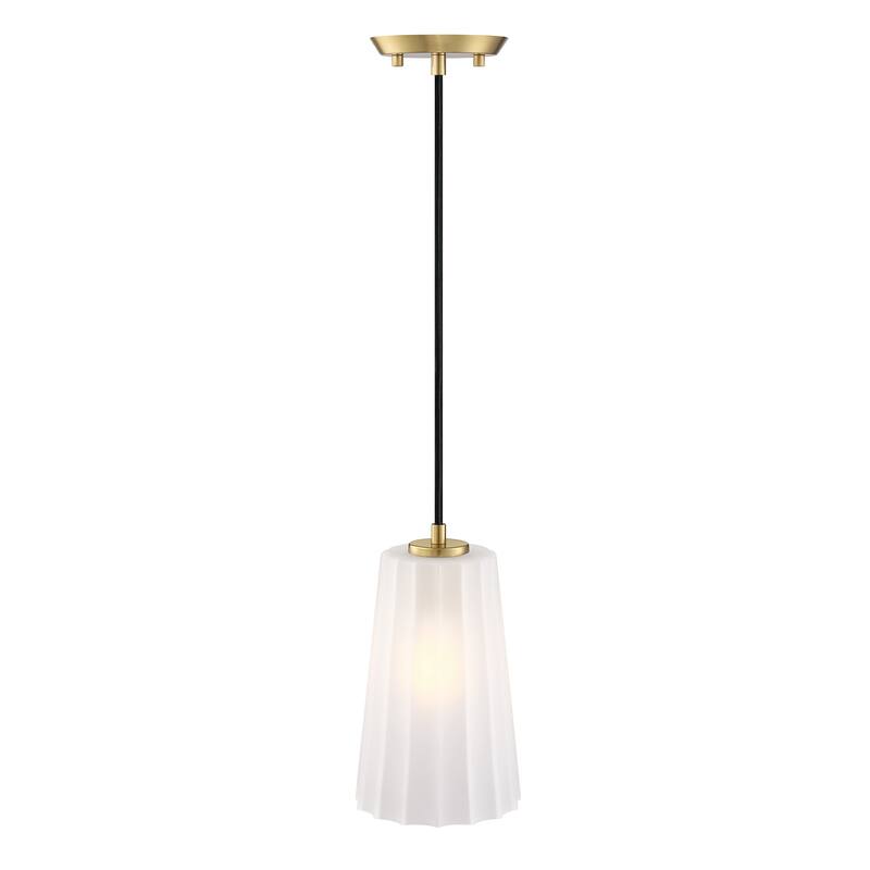 Designers Fountain D328M-6PB Liana 6" Wide Mini Pendant