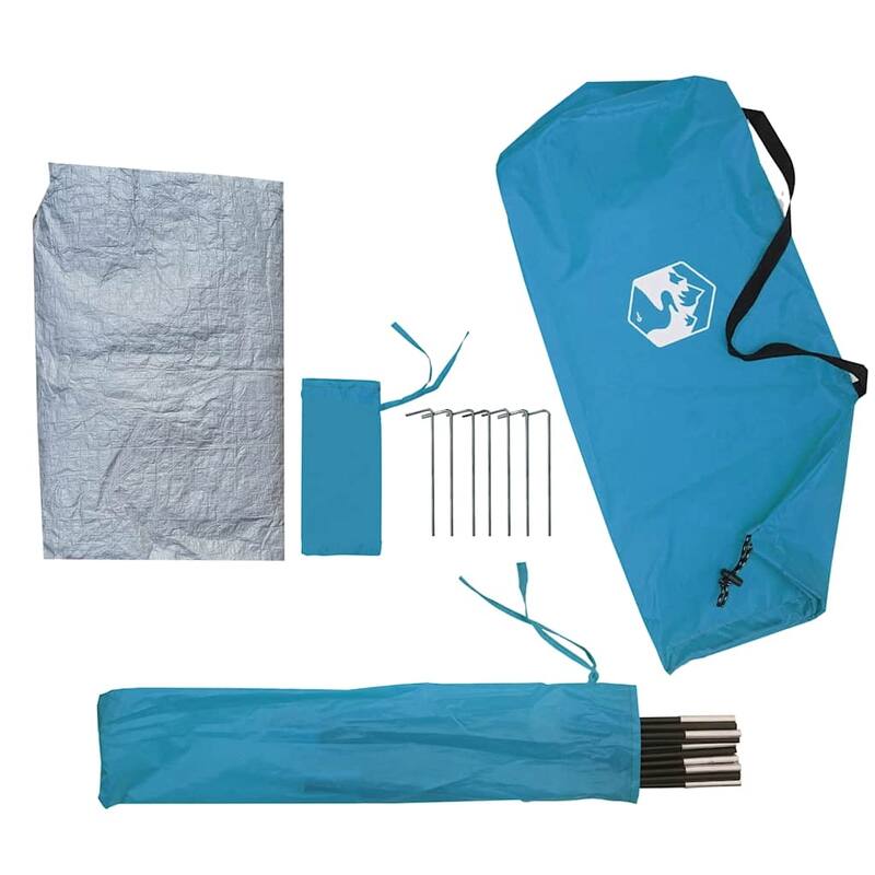 vidaXL Camping Tent 2-Person Waterproof