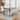 Dining Chairs Set of 4, Modern Linen Fabric Upholstered Kitchen Side Chairs with Wood Legs