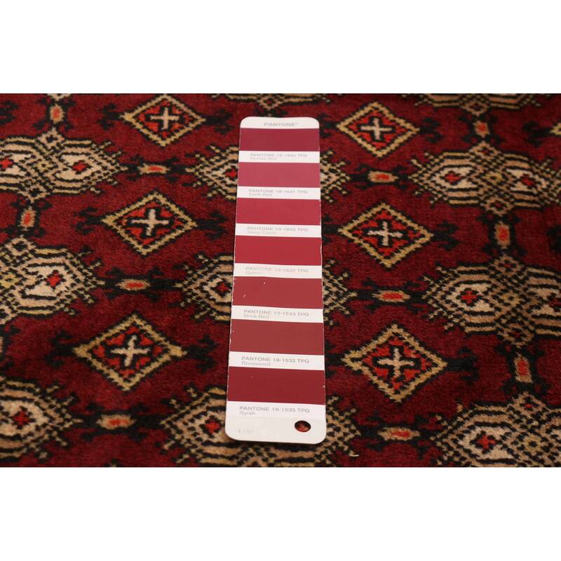 Teimani Red Rug 3'9" x 6'4" - 3'9 x 6'4