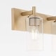preview thumbnail 4 of 9, Quorum International 5200-3 Fallstaff 3 Light 23" Wide Vanity Light
