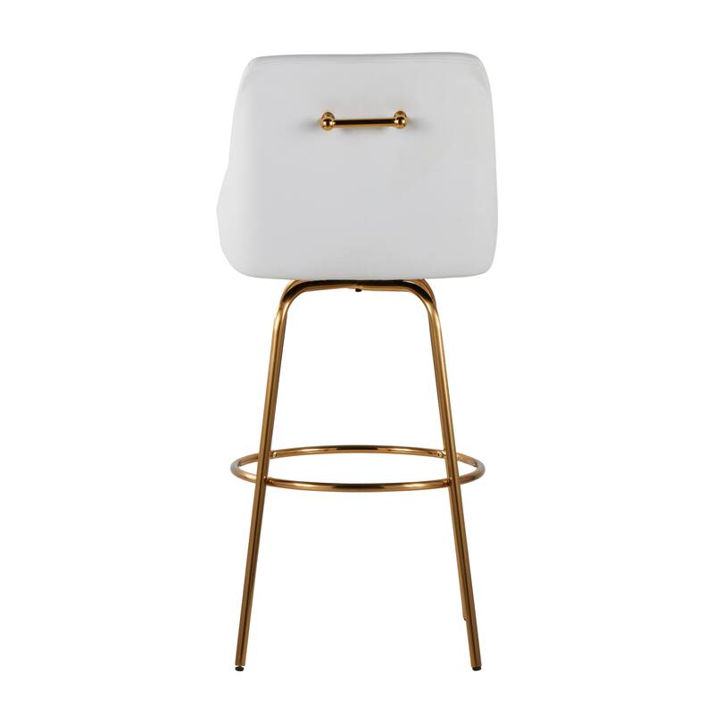 Hannah 26" Fixed-Height Counter Stool - Set of 2