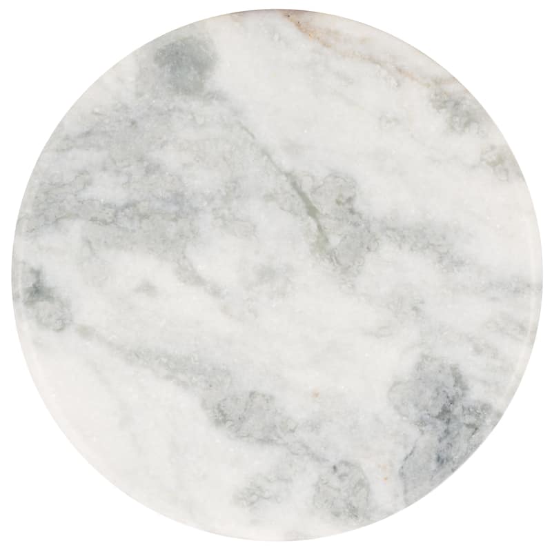 SAFAVIEH Couture Roxiella Marble Accent Table - 18"W x 18"D x 20"H