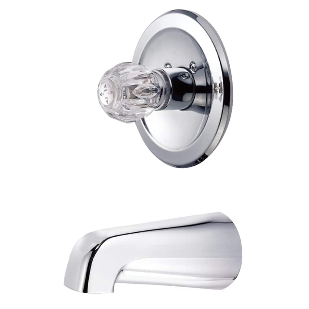 Kingston Brass Wall Mounted Bathtub Faucet and Valve Trim with Single