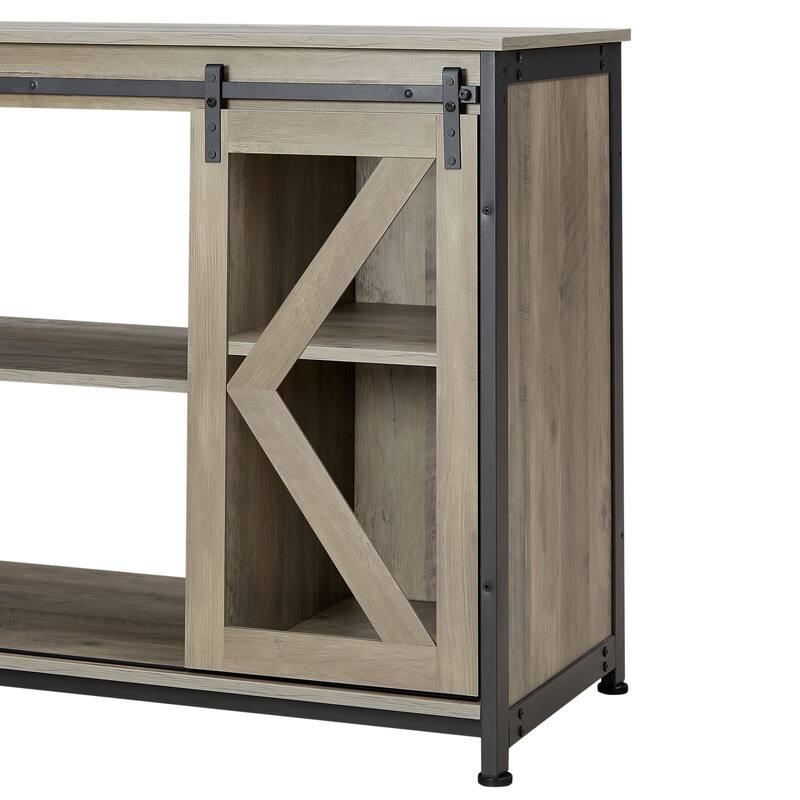 Anmytek 80 Gallon Heavy Duty Metal Aquarium Stand with Cabinet for Fish Tank Accessories Storage