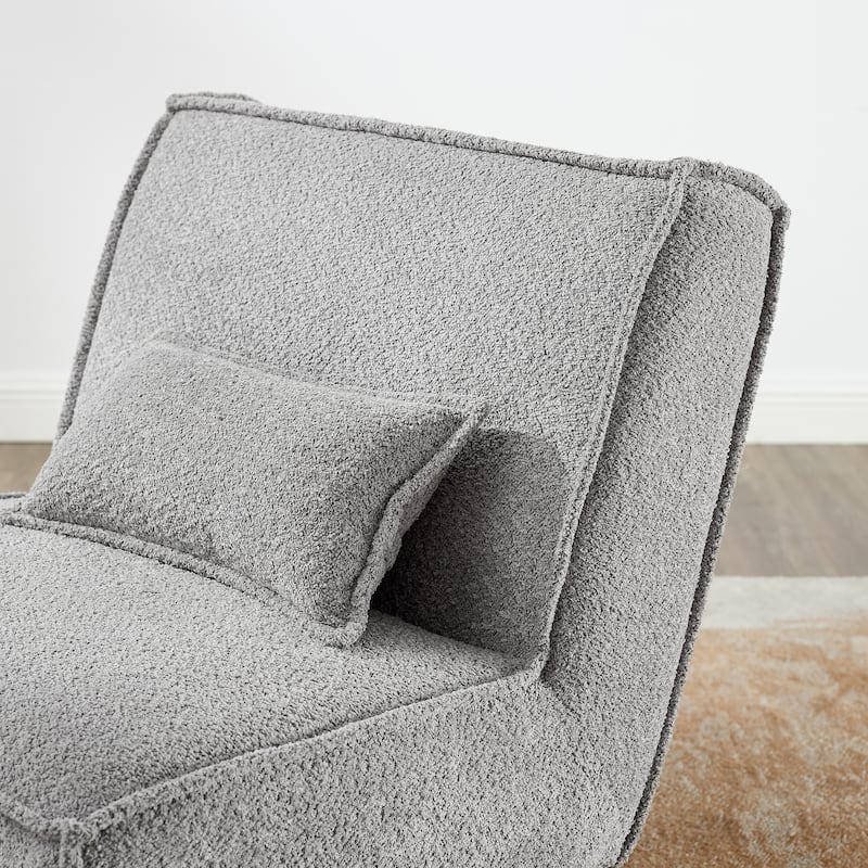 Art Leon Fabric Sectional Accent Sofa Chair