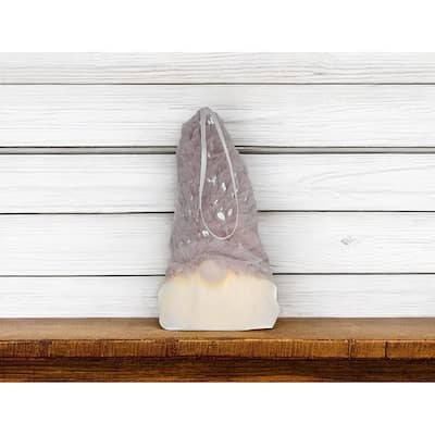 Hat Hanging Light Up Gnome - 2.76" W x 2.76" D x 6.5" H