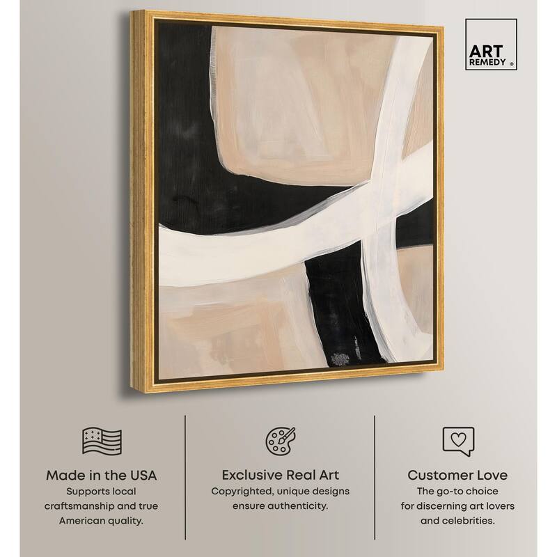 Subline Strokes I Canvas by Art Remedy
