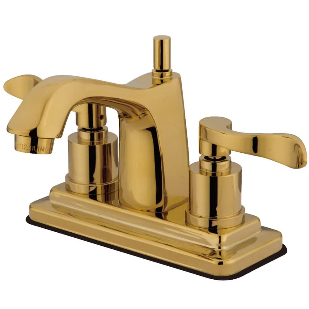 Kingston Brass 1.2 GPM Centerset Bathroom Faucet with Pop-Up Drain