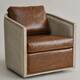 Option Coffee Genuine Leather