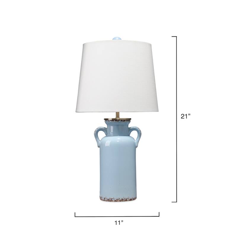 Alden Decor Carmen Jug Ceramic Table Lamp