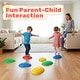 preview thumbnail 10 of 8, Gymax 8 PCS Stepping Stones for Kids Non-Slip Toddler Stepping Stones