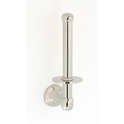 Alno Royale 8 Inch Tall Vertical Drop Down Toilet Tissue Paper Holder
