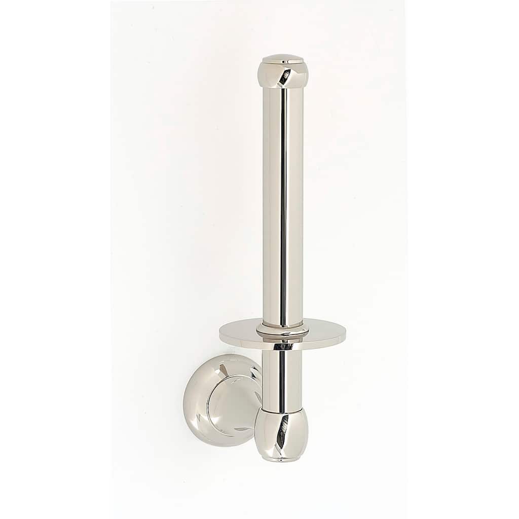 Alno Royale 8 Inch Tall Vertical Drop Down Toilet Tissue Paper Holder