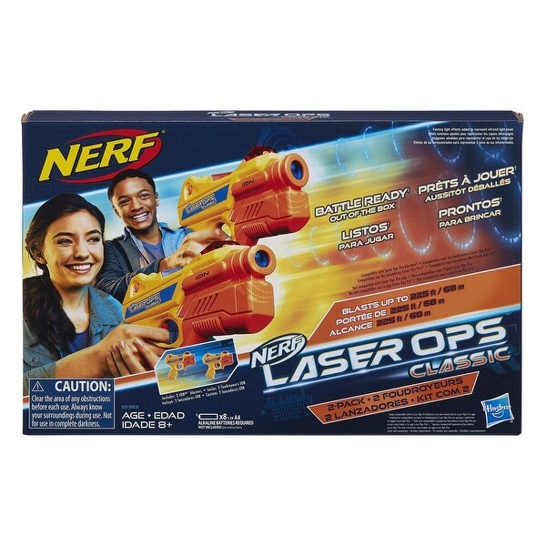 nerf e2281 laser ops 2 pack combat blaster
