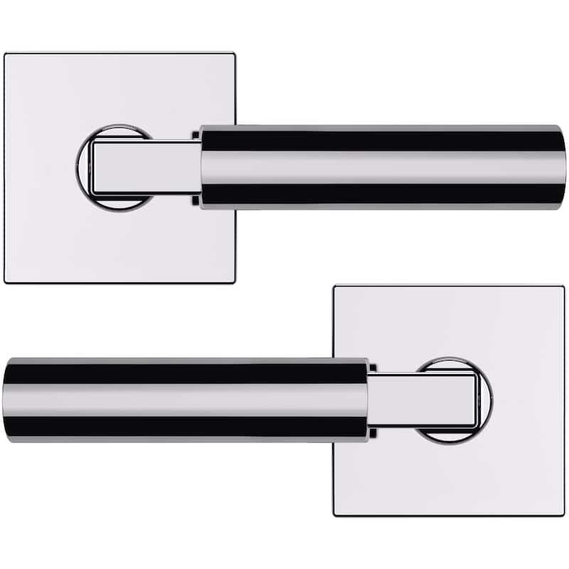 Baldwin L029 Series Passage Door Lever Set with Square Rose from the