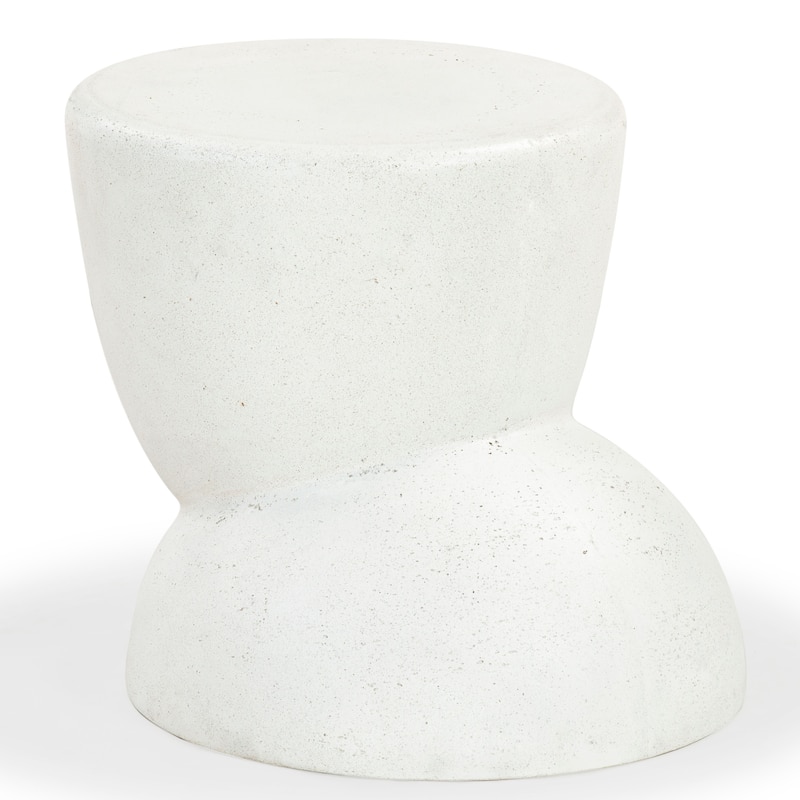 SAFAVIEH Couture Glynda Concrete Accent Table - 22"W x 22"D x 18"H