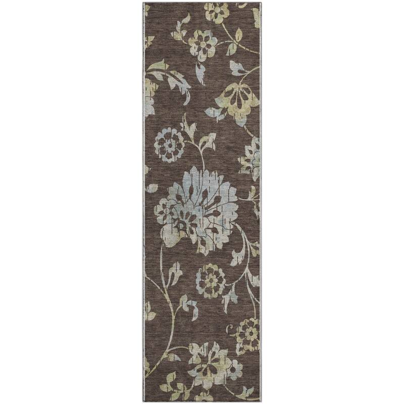 Premium Washable Super Soft Floral Whimsy Mayfield Rug