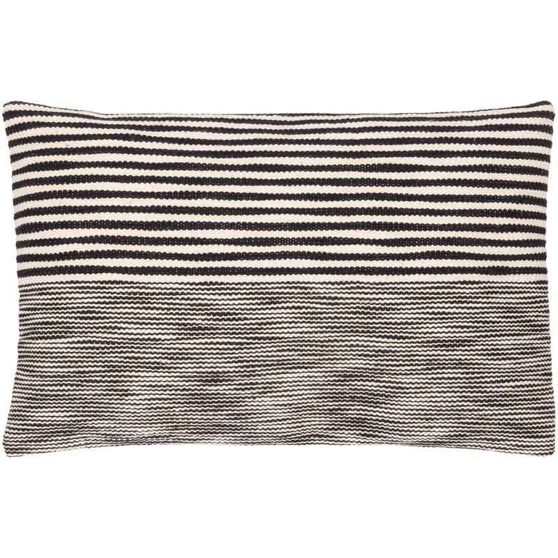 Effie Contrasting Stripes Throw Pillow