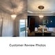preview thumbnail 8 of 14, Modern Glam Tiered Crystal Chandelier 4-Light Gold Transitional Wagon Wheel Foyer Pendant for Dining Room - 14.1 inches