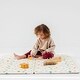 preview thumbnail 2 of 1, Toki Kids, Playful Posies Padded Play Mat, Standard Size