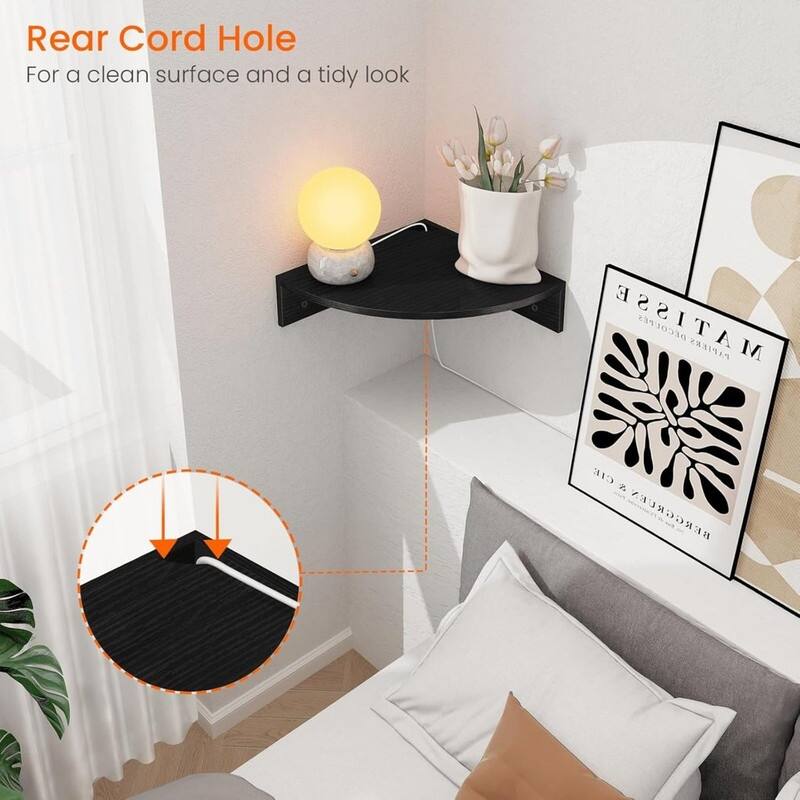 Corner Shelf Wall Mount