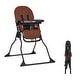 preview thumbnail 2 of 22, Dream On Me Snack & Stow High Chair Cognac