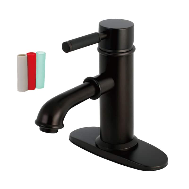 Kingston Brass Kaiser 1.2 GPM Single Hole Bathroom Faucet with Pop-Up