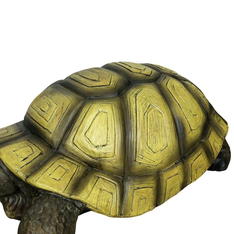 Garden Turtle Statue, Outdoor Concrete Tortoise Statue for Home Decor