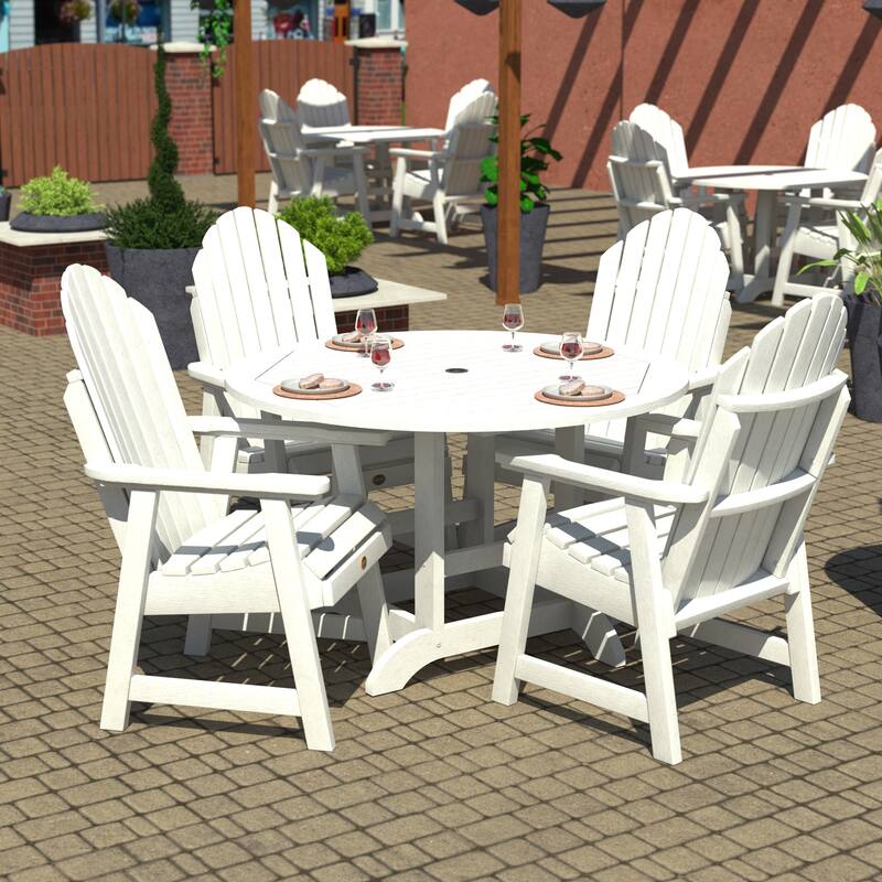 HIGHWOOD Commercial Muskoka 5-Piece Adirondack 48" Dining Set