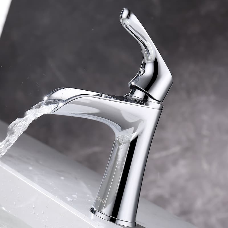 Waterfall Single Handle Single Hole Bathroom Faucet