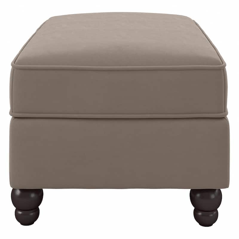 Bush Furniture Coventry Large Upholstered Storage Ottoman