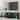 Merax TV Stand with LED Lights, 1 Drawer and Open Shelves, Up to 55 Inch TV