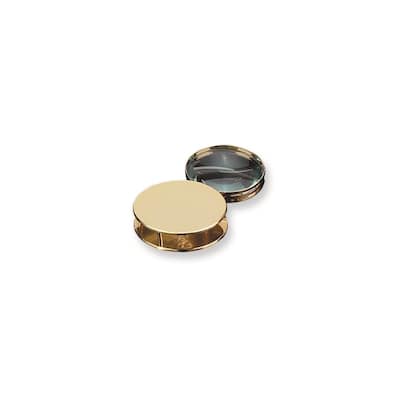 Curata 3" Gold-Plated Fold-Out Glass Magnifier