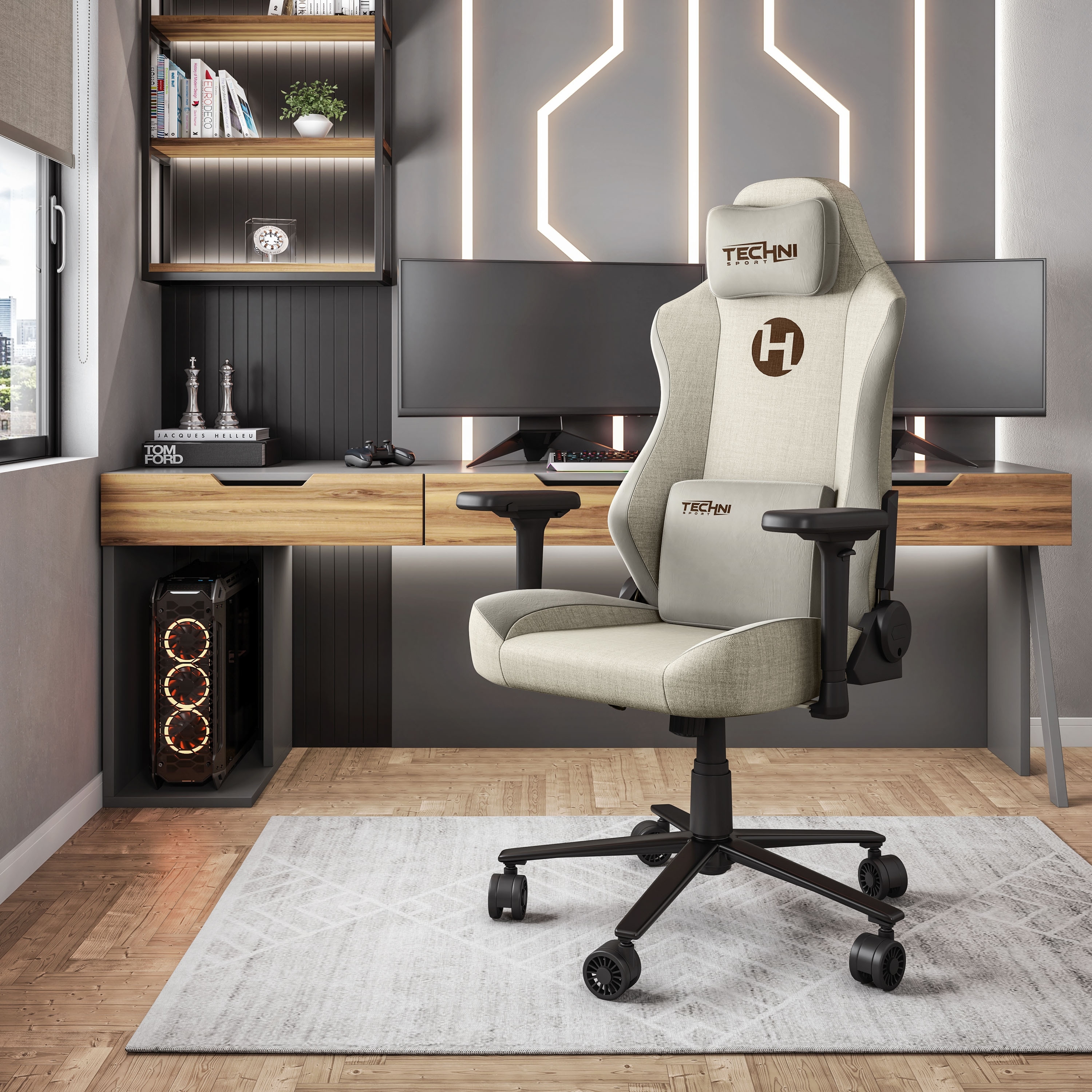 Memory foam gaming discount chair