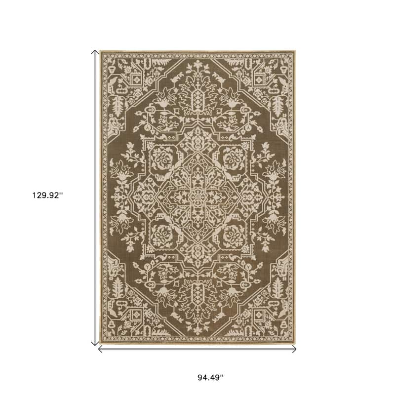 HomeRootsOriental Traditional Rectangle Area Rug