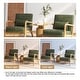 preview thumbnail 85 of 83, 2 Set Mid Century Modern Upholstered Accent Chair