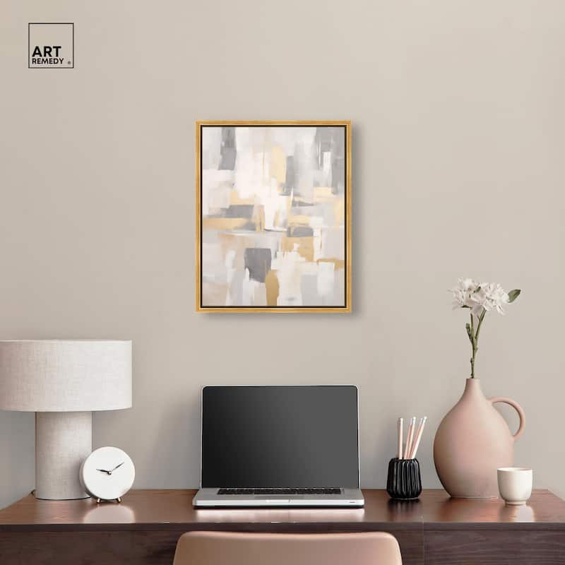 Soft Brilliance I Canvas by Art Remedy