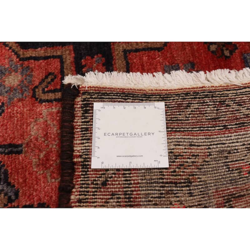 ECARPETGALLERY Hand-knotted Anadol Red Wool Rug - 3'10 x 10'1