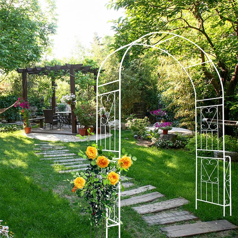 Great Metal Garden Arch for Climbing Plants
