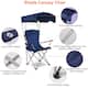 Foldable Beach Canopy Chair Sun Protection Camping Lawn Chair