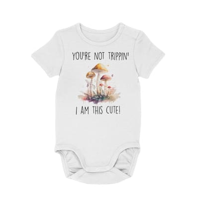 Mushroom Garden - Baby Boy Girl Clothes Infant Bodysuit Funny Cute Newborn