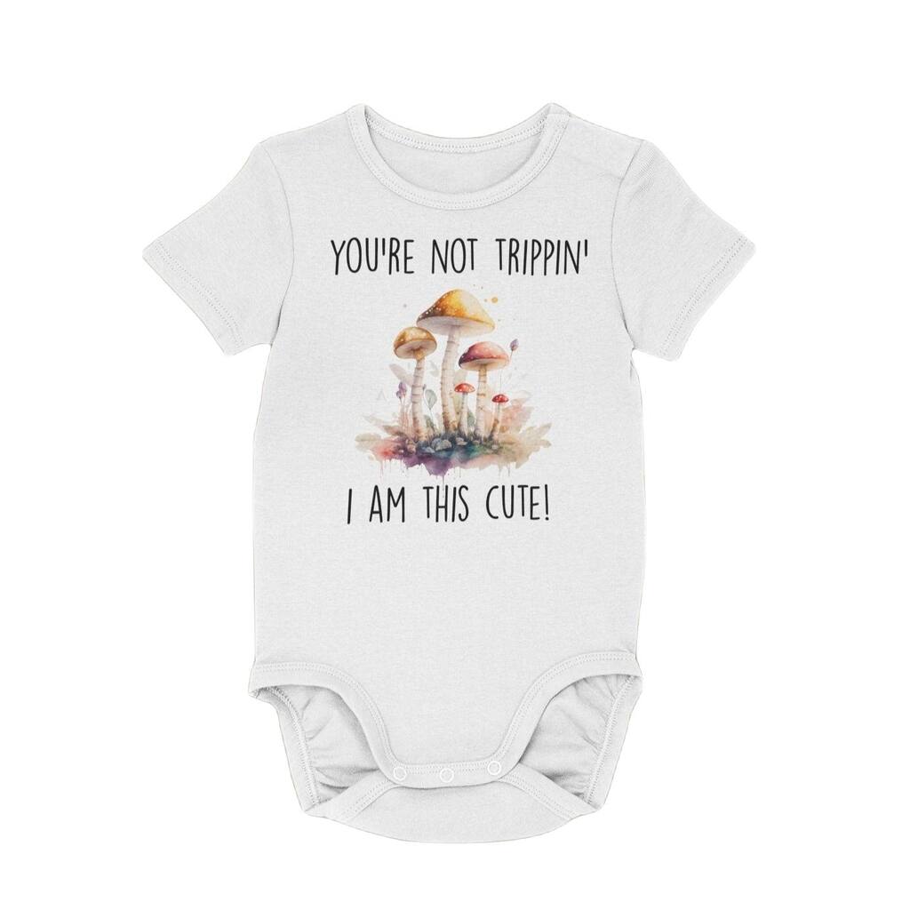 Mushroom Garden - Baby Boy Girl Clothes Infant Bodysuit Funny Cute Newborn