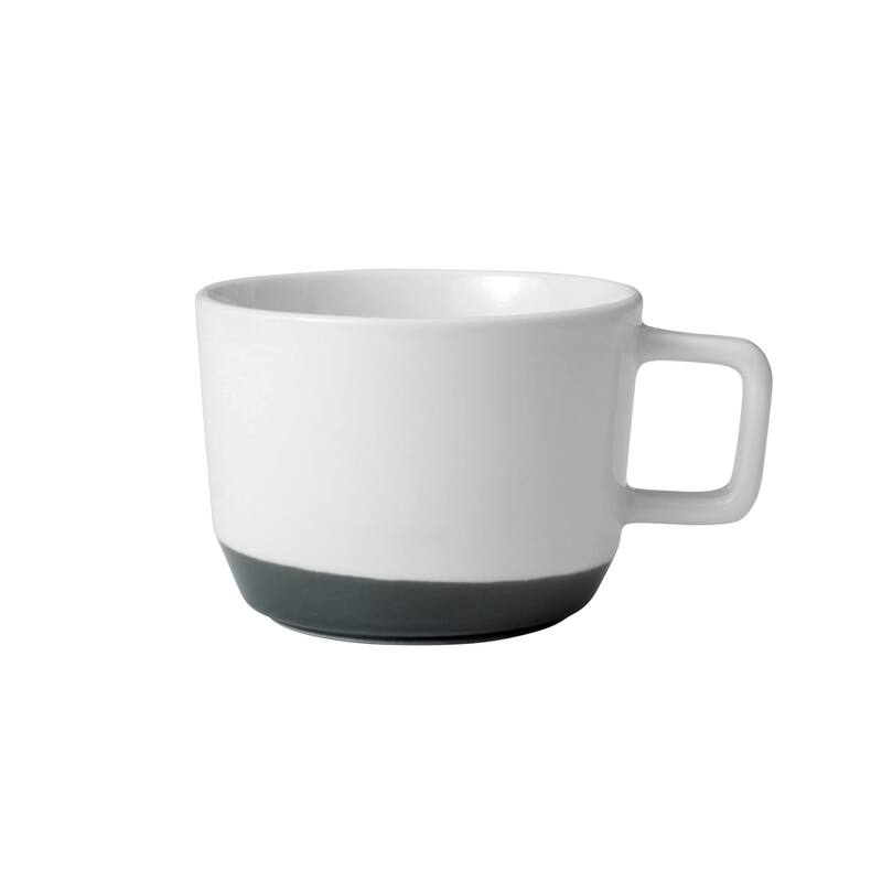 Libbey Austin 17.5-ounce Large Porcelain Coffee Mug, Set of 4, Basalt Blue