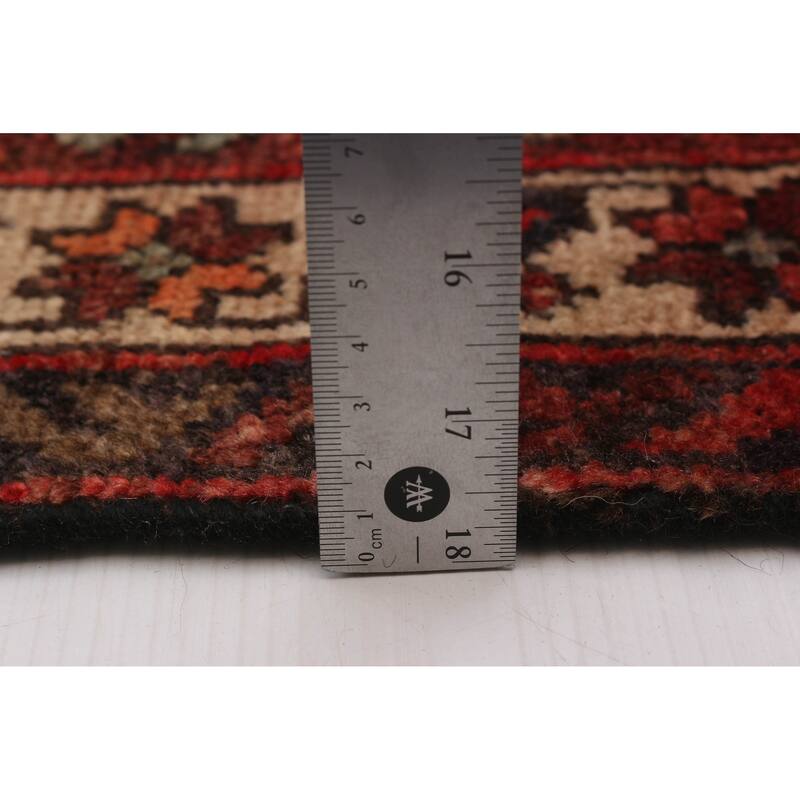 ECARPETGALLERY Hand-knotted Anadol Red Wool Rug - 3'3 x 10'0