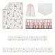 preview thumbnail 2 of 4, Woodland Deer Floral Girl Sweet Jojo Designs 6p Crib Bedding +BreathableBaby Breathable Mesh Liner Boho Bohemian