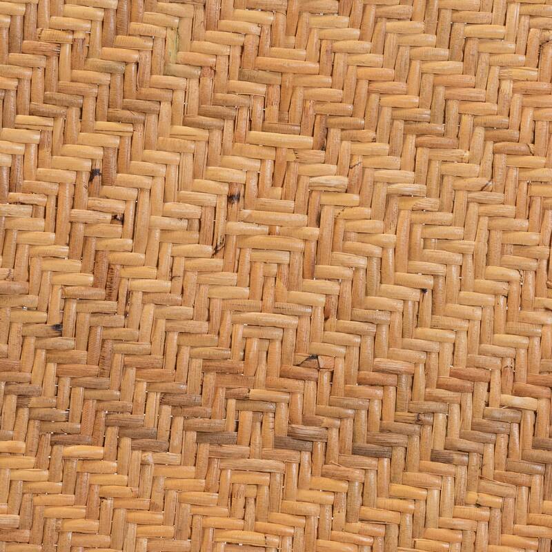 Orchard Modern Bohemian Natural Brown Rattan Bar Stool