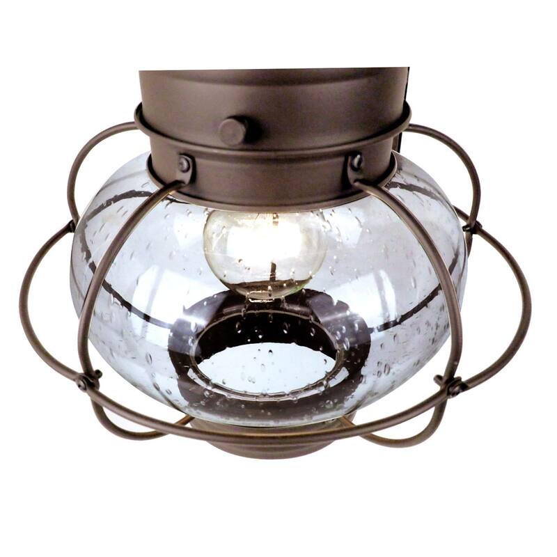 Designers Fountain 1 Light Outdoor 10" Onion Wall Lantern from the