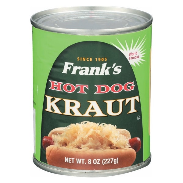 Frank's Kraut - Hot Dog - Case of 12 - 8 oz